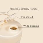 Hydrojug 20 oz Leakproof Shaker Bottle