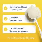 Vital Proteins Lemon Collagen Peptides Powder