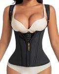 Anylost Women's Waist Trainer Corset with Zipper