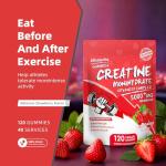 Creatine Monohydrate Gummies for Muscle and Energy