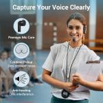TONOR Wireless Headset Microphone System for Fitness