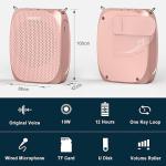 Portable Voice Amplifier with Headset Microphone