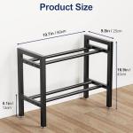 2-Tier Adjustable Dumbbell Rack for Home Gym