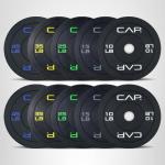 CAP Barbell 260 LB Olympic Bumper Plate Set