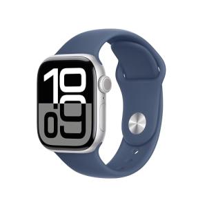 Apple Watch Series 10 GPS Smartwatch with Denim Band