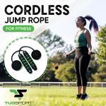 Cordless Weighted Jump Rope - Adjustable Length