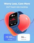 BIGGERFIVE Kids Fitness Tracker Smart Watch, Blue