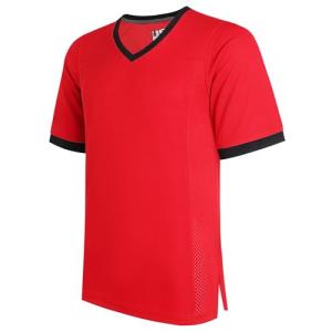 Custom Red Football Jersey for Men and Women