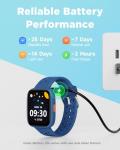 BIGGERFIVE Kids Fitness Tracker Smart Watch, Blue