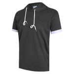 Men's Athletic Short Sleeve Hoodie for Workouts