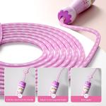 Adjustable Cotton Skipping Rope for Kids
