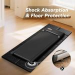 Foldable Non-Slip Treadmill Mat for Home Gym