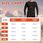 VanKee Men's Thermal Compression Long Sleeve Shirt