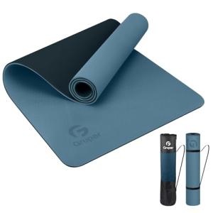 Eco-Friendly Non-Slip Yoga Mat with Strap