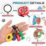 20pcs Gym Keychain Set for Fitness Lovers
