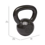 25-Pound Cast Iron Kettlebell by Amazon Basics