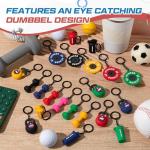 20pcs Gym Keychain Set for Fitness Lovers