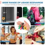 20pcs Gym Keychain Set for Fitness Lovers