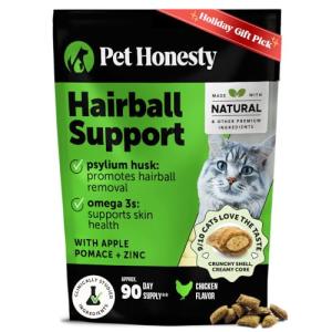 Cat Hairball Remedy Treats - Crunchy & Creamy Chews
