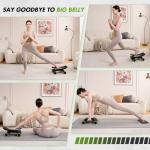 Ab Roller with Elbow Support and Knee Pad