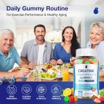 Creatine Gummies for Energy and Muscle Growth