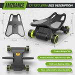 Ab Roller with Elbow Support and Knee Pad