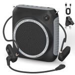 Portable Wireless Voice Amplifier with Headset Microphone