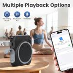 Portable Wireless Voice Amplifier with Headset Microphone