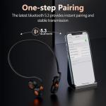 Ortizan Bluetooth 5.3 Open Ear Sport Headphones