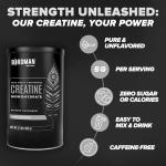 BIRDMAN Caffeine-Free Creatine Powder for Recovery