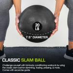 ProsourceFit Slam Medicine Balls for Strength Workouts