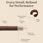 Heatless Curl Rollers for Overnight Curls - Set of 3