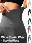 High Waist Resistance Band Leggings for Women