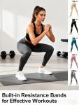 High Waist Resistance Band Leggings for Women