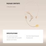 NEEWER Wired Headset Microphone for Coaches and Speakers