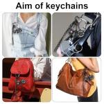 Black Dumbbell Keychain - Perfect Gift for Fitness Lovers