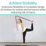 Vive 75" Stretch Strap for Flexibility and Rehab
