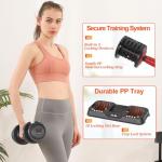 Fit Sir 25 Adjustable Dumbbell Set for Home Workouts