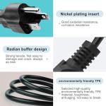 16ft Universal AC Power Cord for Treadmills