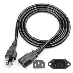 16ft Universal AC Power Cord for Treadmills