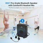 Wireless Voice Amplifier Headset Microphone System