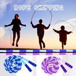 Supertrip Adjustable Beaded Jump Rope for Kids