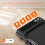 Compact Portable Treadmill with Handle for Home