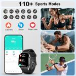 AMOLED Smart Watch with Fitness Tracker and Calls