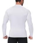 Men's Long Sleeve Compression Mock Turtle Neck Shirt
