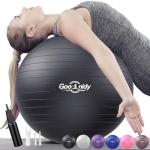 Anti-Burst Exercise Ball with Pump for Workouts