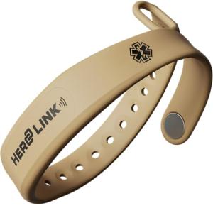 Hero Link Medical ID Bracelet & Wellness Band