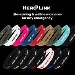 Hero Link Medical ID Bracelet & Wellness Band