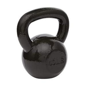 40-Pound Amazon Basics Cast Iron Kettlebell