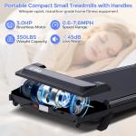 Portable Electric Treadmill for Small Spaces